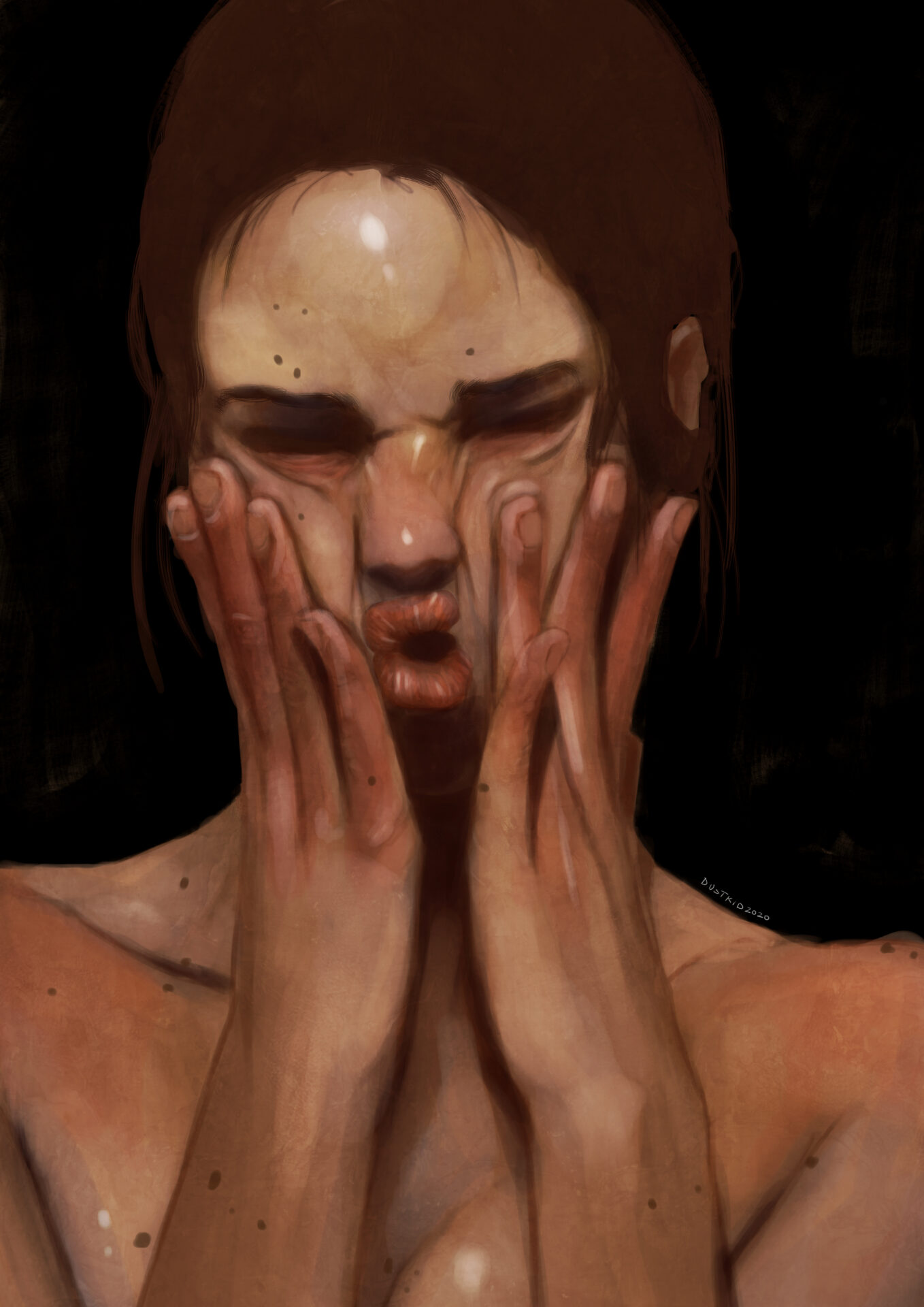 distorted